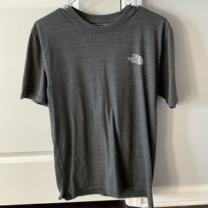GRAY NORTH FACE GRAPHIC TEE